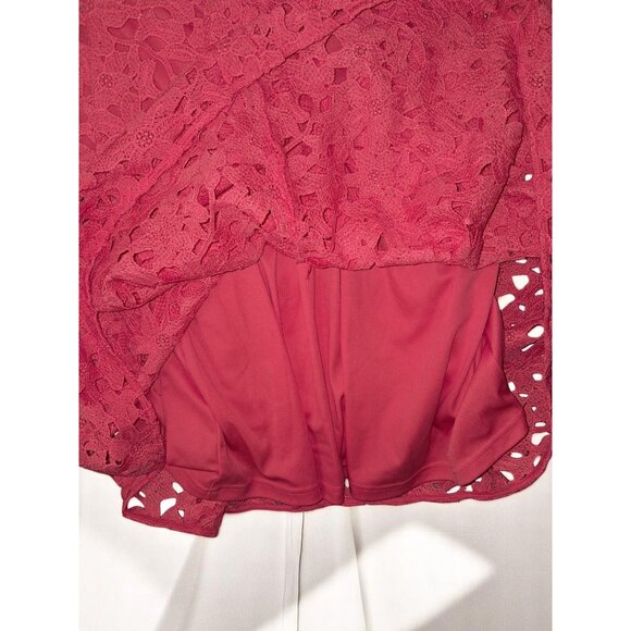 Jessica Simpson Crochet Eyelet Floral Fit & Flare Dress - Picture 10 of 14